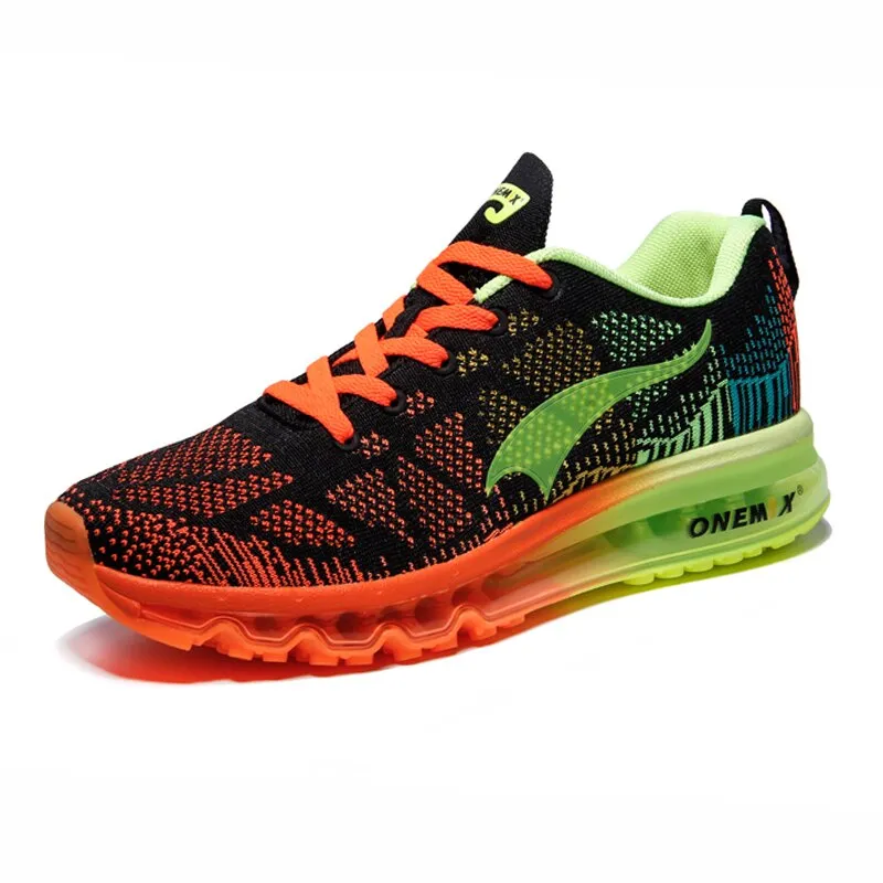 Men Road Running Shoes Mesh Knit Trainers