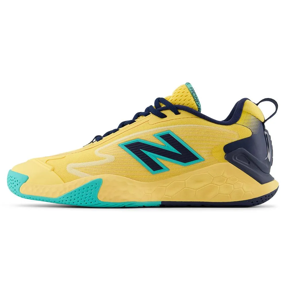 Men`s Fresh Foam X CT-Rally 2E Width Tennis Shoes Clementine and Navy
