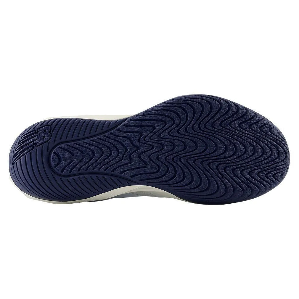 Men`s FuelCell 796v4 2E Width Tennis Shoes White and Navy