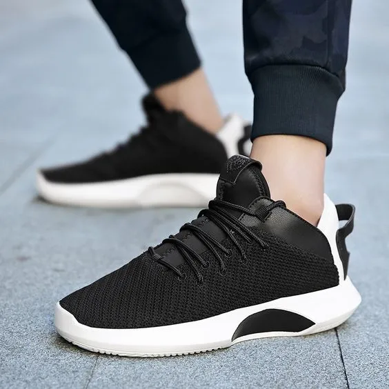 Men's High Top Breathable Sneaker Shoes