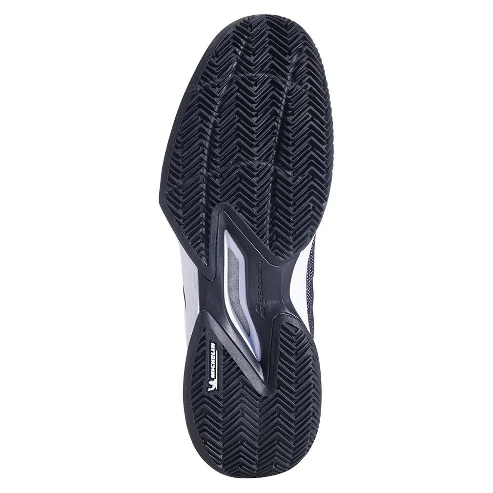 Men`s Jet Tere 2 Clay Tennis Shoes Black and White