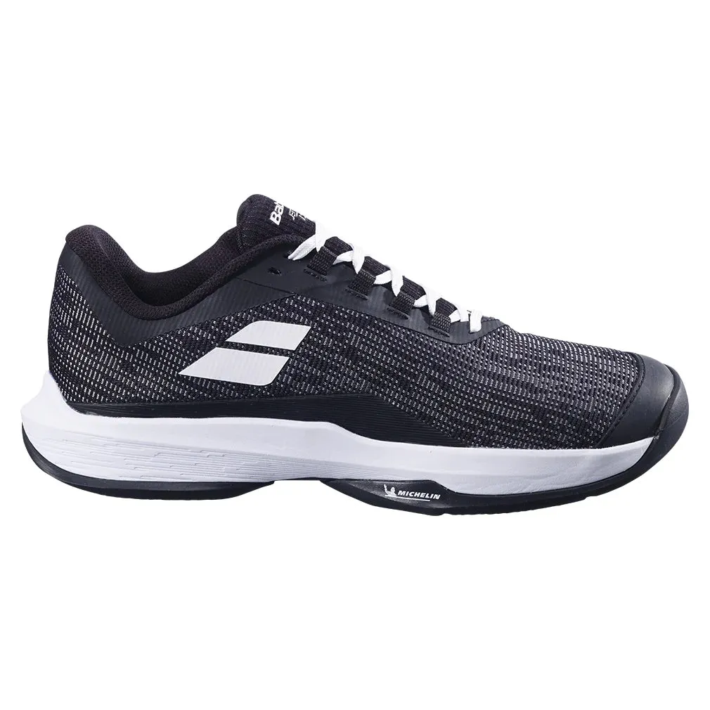 Men`s Jet Tere 2 Clay Tennis Shoes Black and White