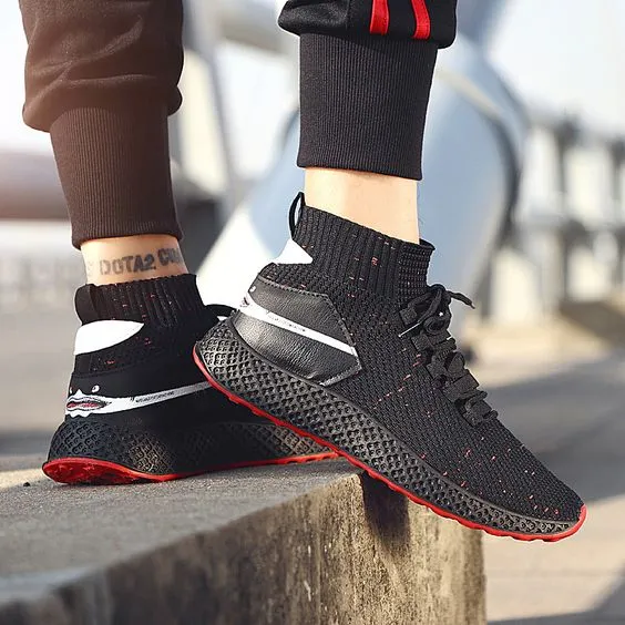 Men’s MID Sock Running Shoes