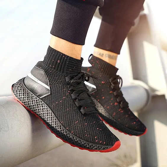 Men’s MID Sock Running Shoes