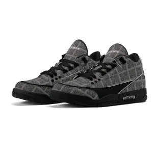 Mens Retro High Top Leather Basketball Sneakers-A5