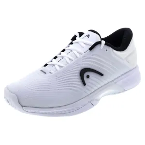 Men`s Revolt Pro 4.5 Tennis Shoes White and Black