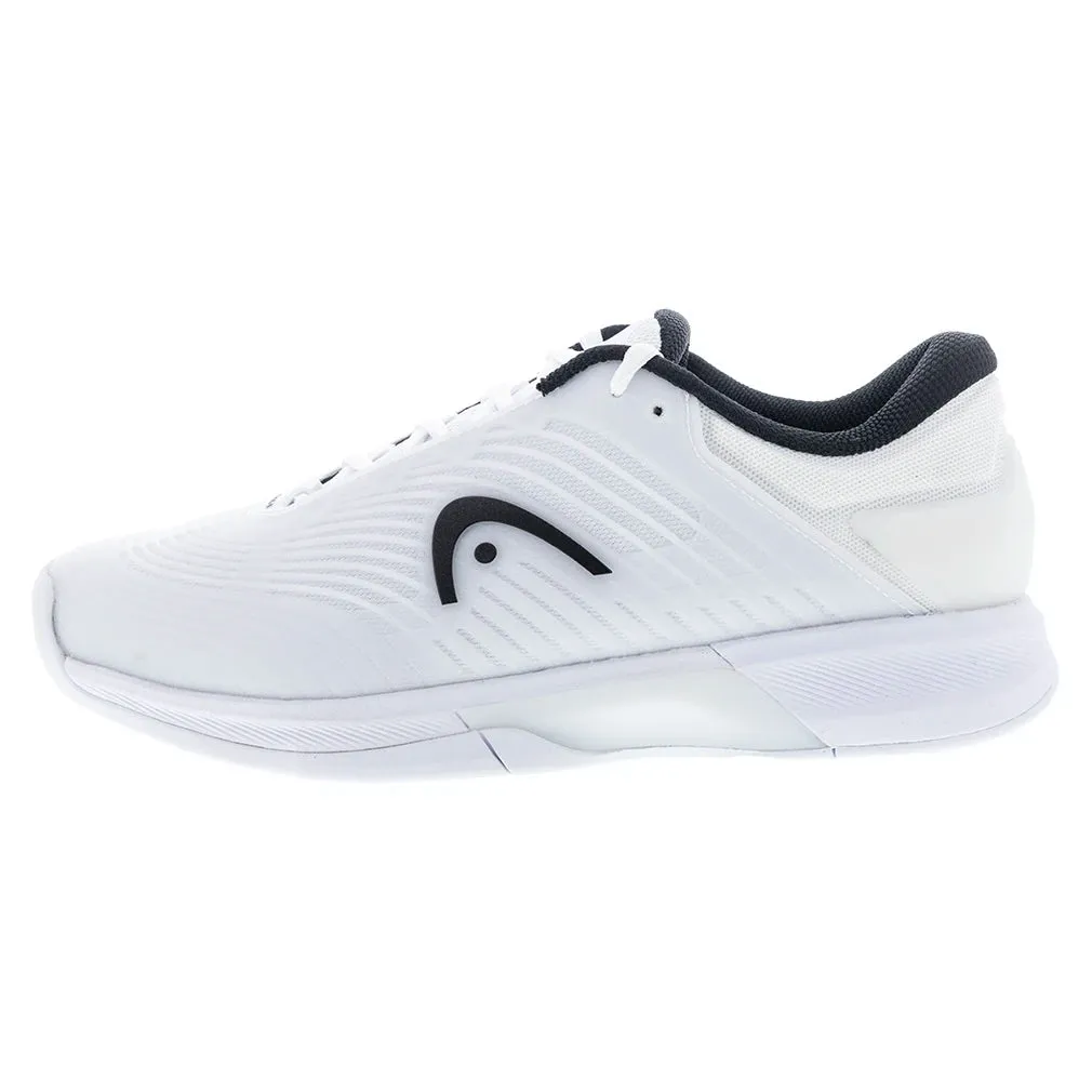 Men`s Revolt Pro 4.5 Tennis Shoes White and Black