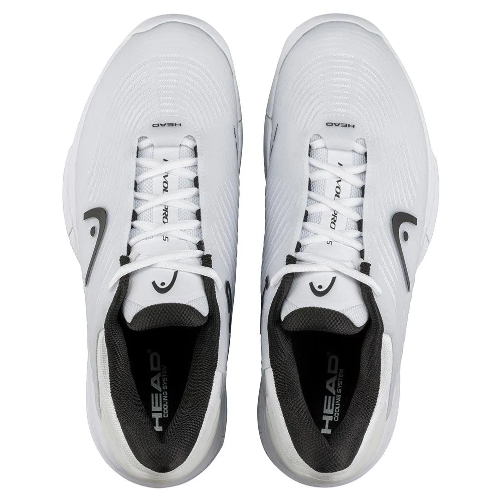 Men`s Revolt Pro 4.5 Tennis Shoes White and Black