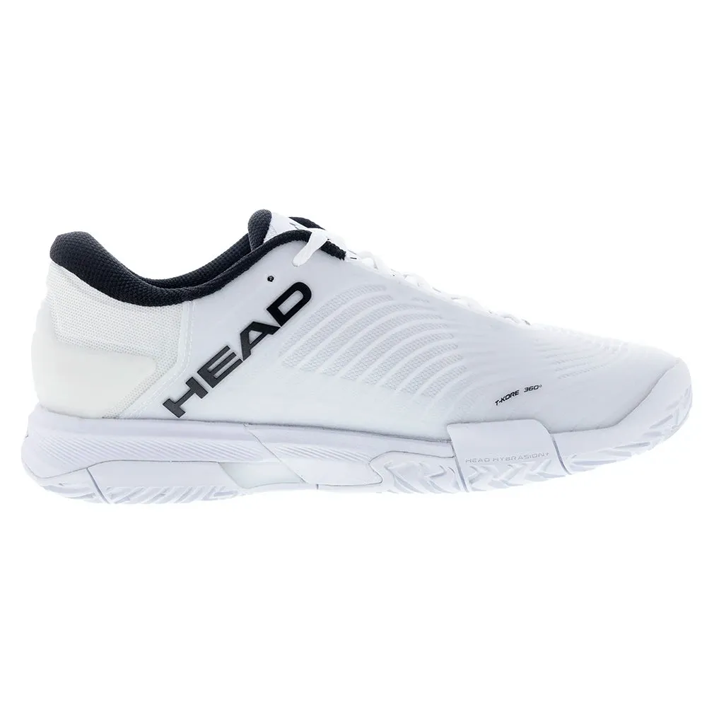 Men`s Revolt Pro 4.5 Tennis Shoes White and Black