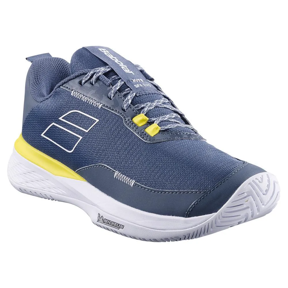 Men`s SFX Evo Tennis Shoes Dark Grey and White