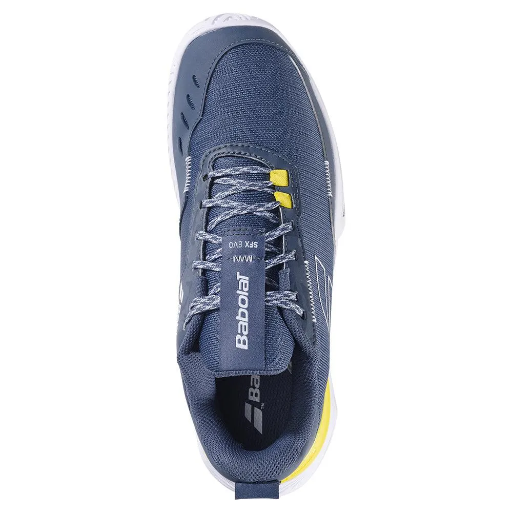 Men`s SFX Evo Tennis Shoes Dark Grey and White