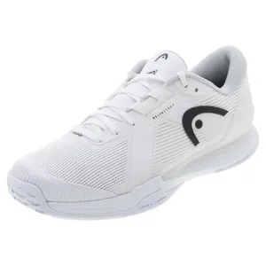 Men`s Sprint Pro 4.0 Tennis Shoes White and Black