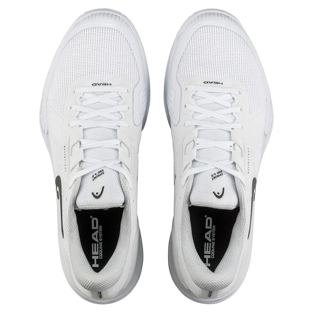 Men`s Sprint Pro 4.0 Tennis Shoes White and Black