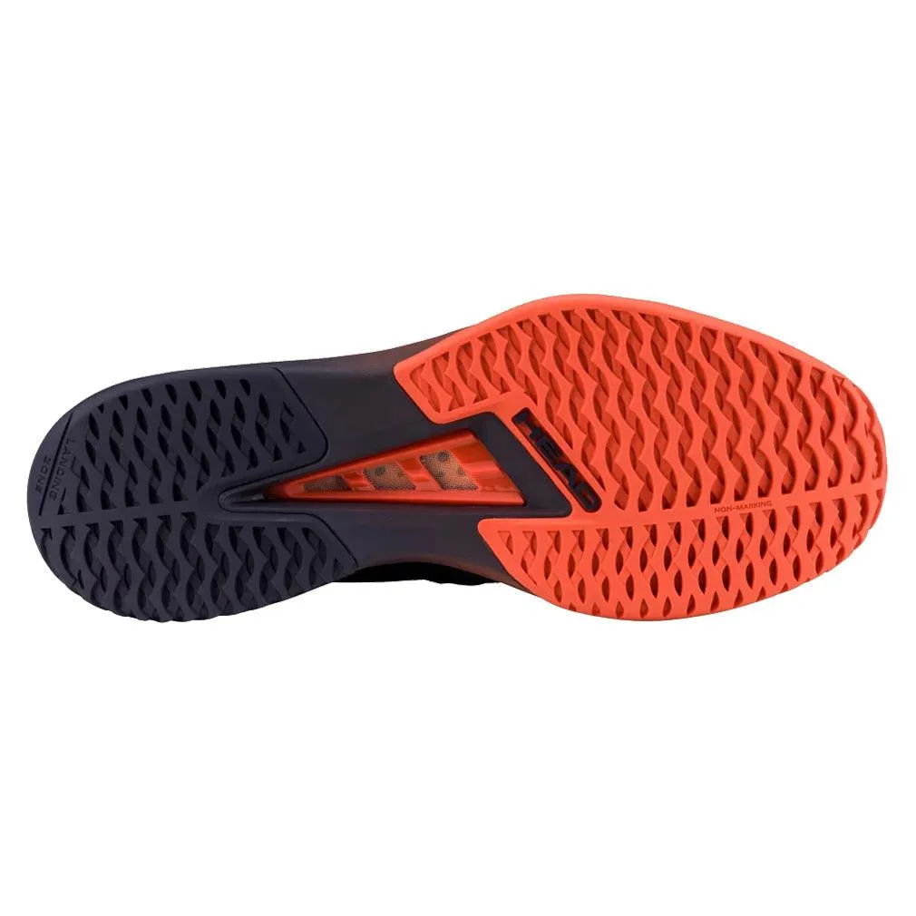 Men`s Sprint Pro 4.0 Wide Tennis Shoes Dark Blue and Red