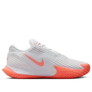 Men's Zoom Vapor Cage 4 Rafa Tennis Shoes In White/bright Mango