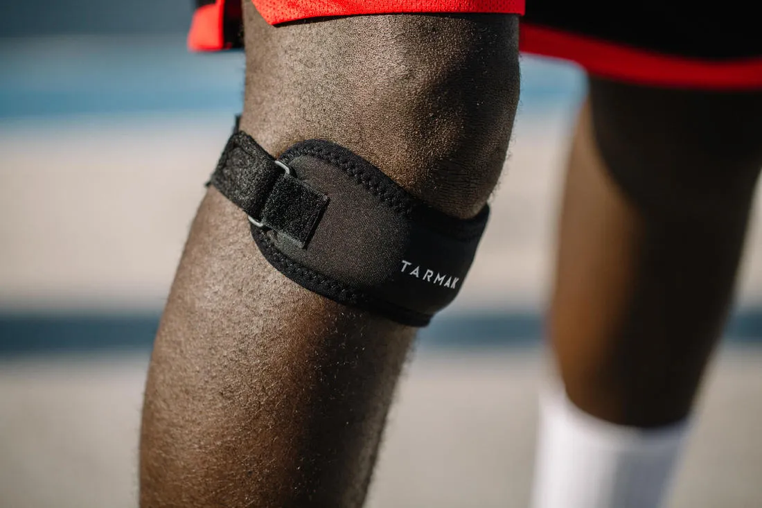 Men's/Women's Left/Right Supportive Knee Strap - Black