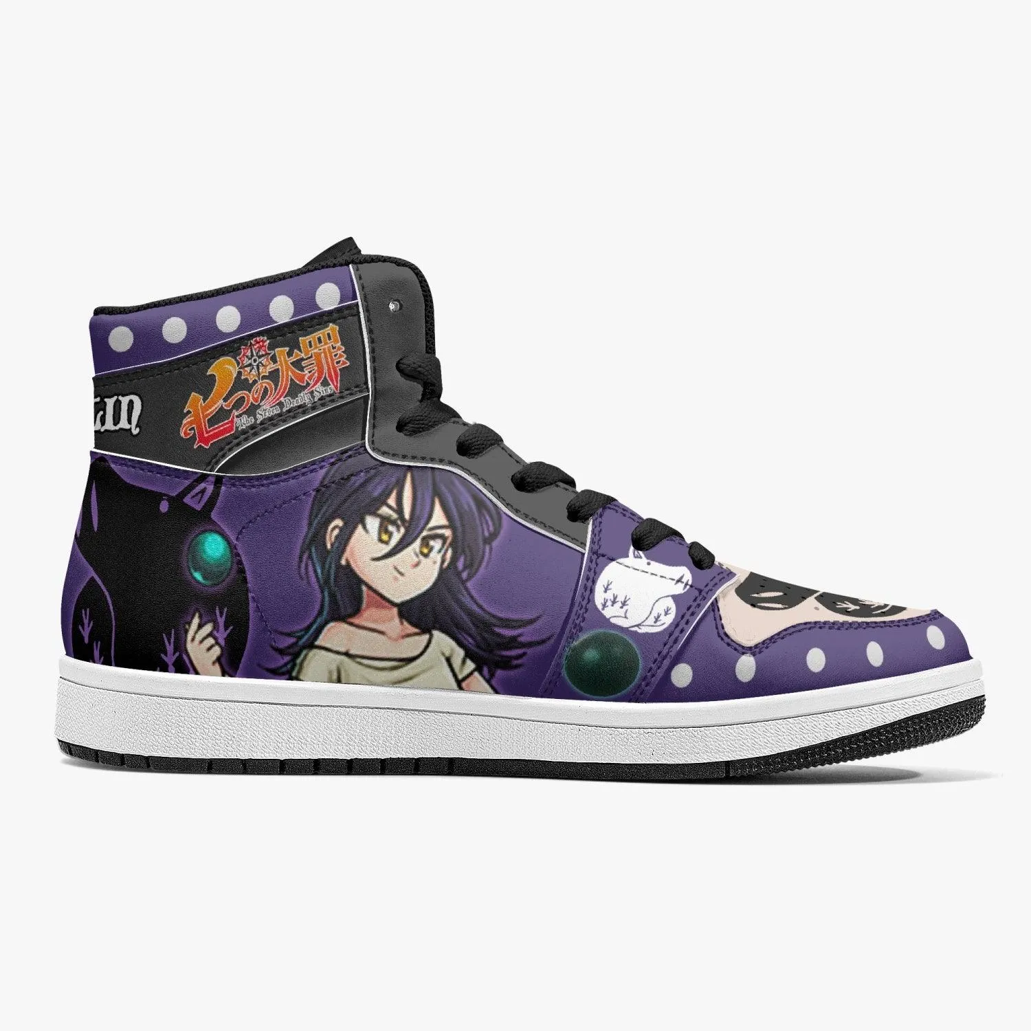 Merlin True Form Seven Deadly Sins Mid 1 Basketball Shoes