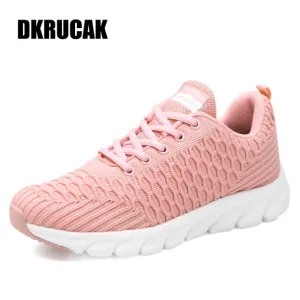 Mesh Women Sneakers Breathable Women Flat Shoes