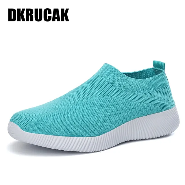 Mesh Women Sneakers Breathable Women Flat Shoes