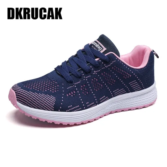 Mesh Women Sneakers Breathable Women Flat Shoes
