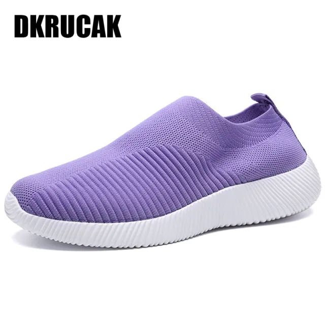 Mesh Women Sneakers Breathable Women Flat Shoes