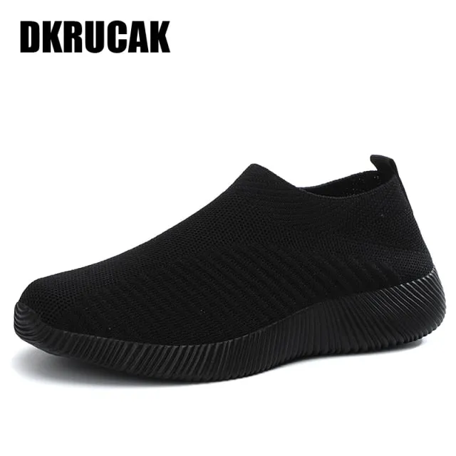 Mesh Women Sneakers Breathable Women Flat Shoes