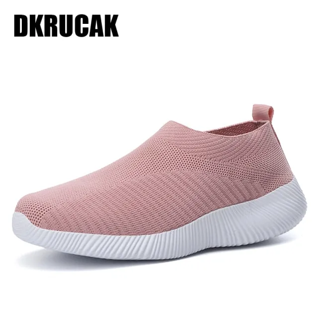 Mesh Women Sneakers Breathable Women Flat Shoes