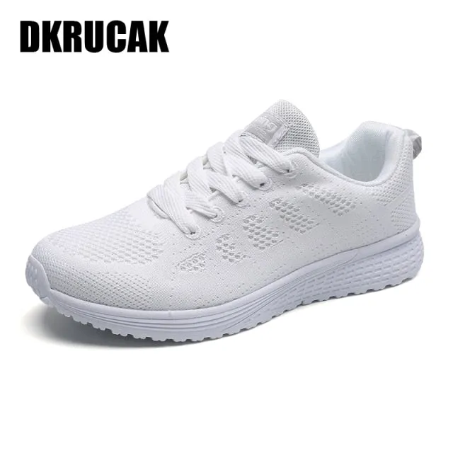 Mesh Women Sneakers Breathable Women Flat Shoes