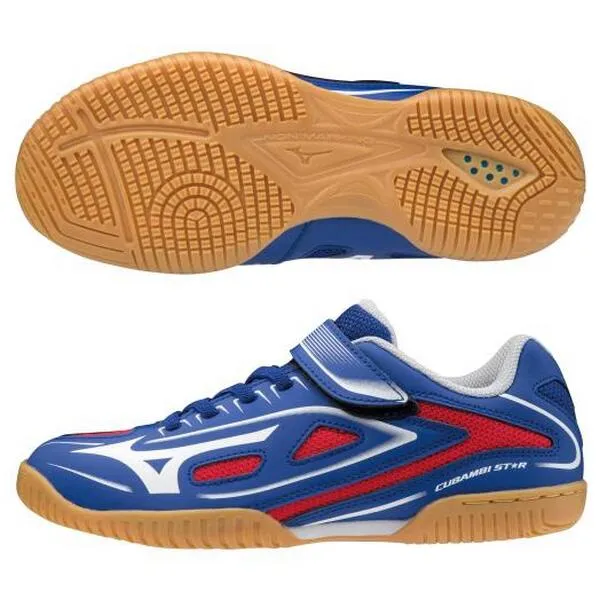 MIZUNO Table Tennis Shoes Kids Kabambi Star Z2 Badminton Shoes
