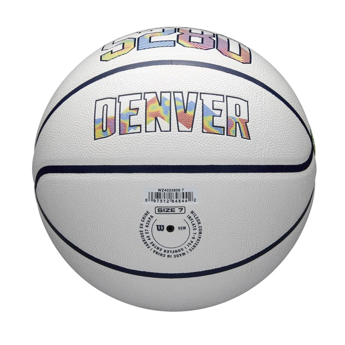 NBA Team City Edition Collector Basketball 2024/25 - Denver Nuggets