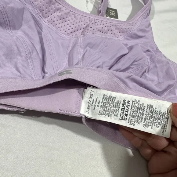 NEW $68 Sweaty Betty [ 36A ] Ultra Running‎ Sports Bra in Purple