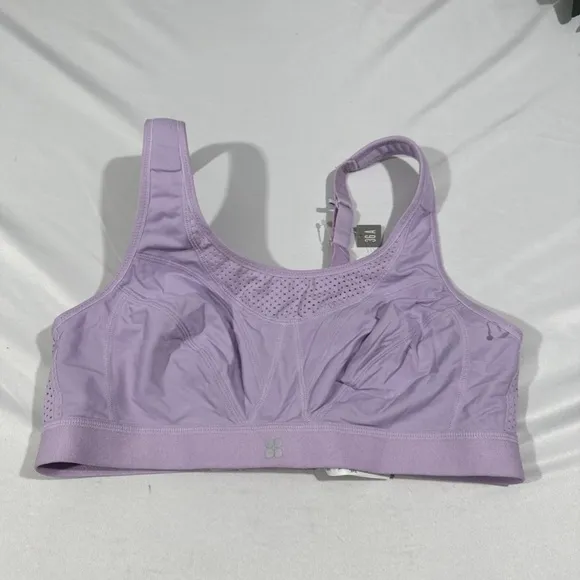 NEW $68 Sweaty Betty [ 36A ] Ultra Running‎ Sports Bra in Purple