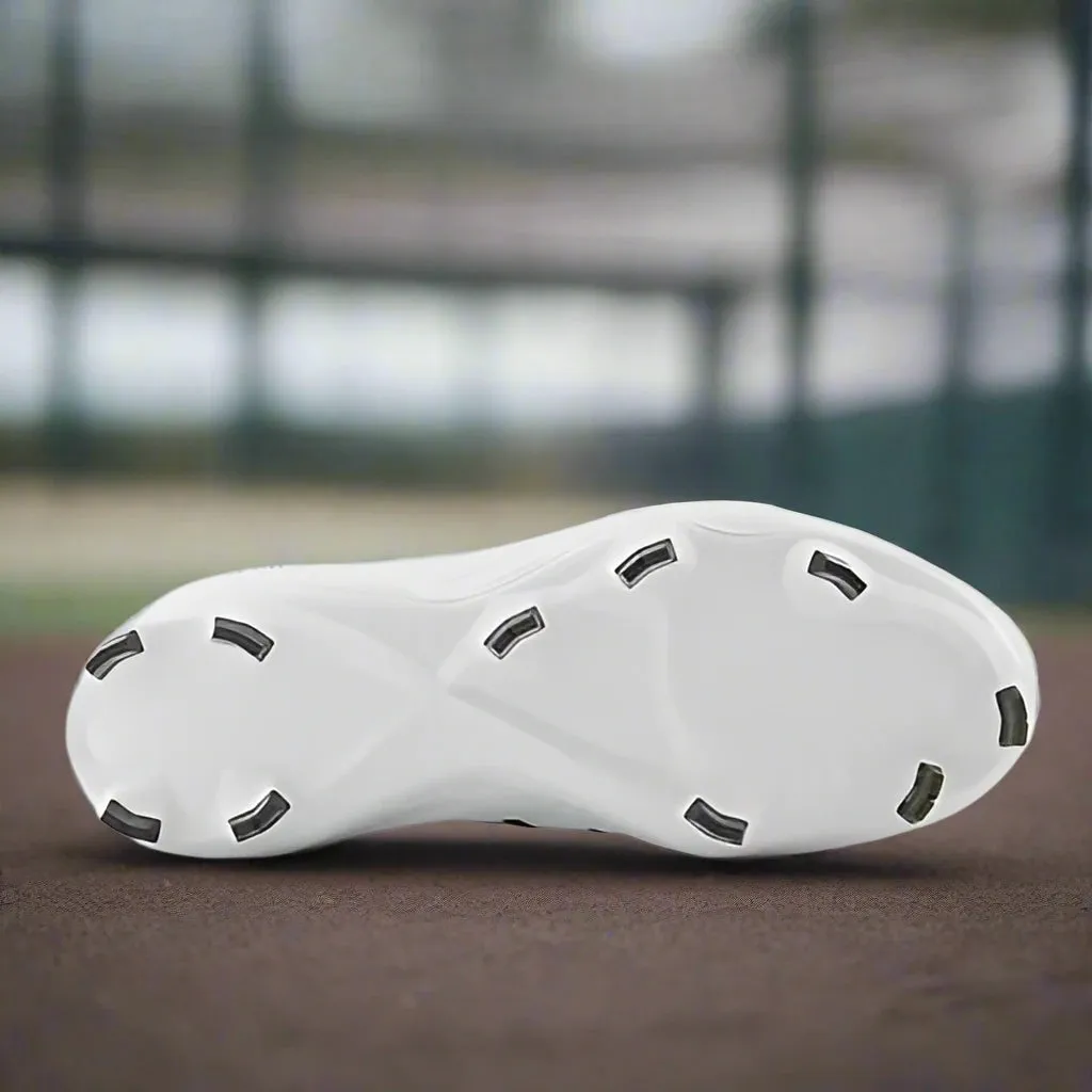 New Balance Fresh Foam 3000 v7 Molded Cleat - White w/ Black