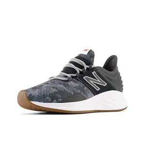 New Balance Women's Fresh Foam Roav V1 Running Shoe, Blacktop/Black, 8