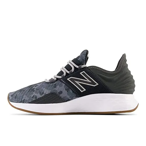 New Balance Women's Fresh Foam Roav V1 Running Shoe, Blacktop/Black, 8