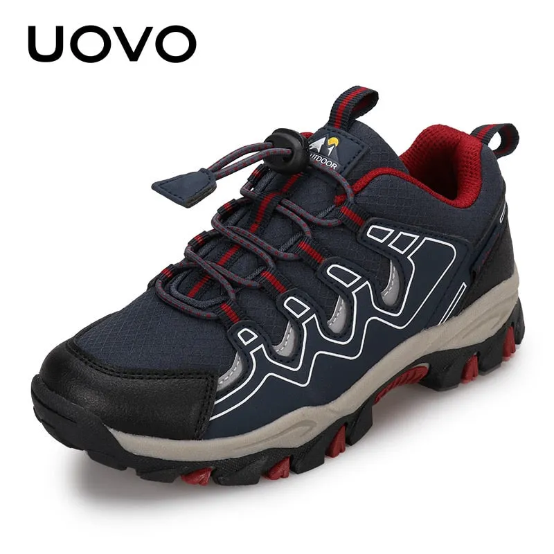New Boys Girls Sports Footwear Outdoor Breathable Hiking Shoes