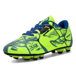 New Kids Ronaldo Cleats/Adult Youth Boys/Girls Soccer shoes FG Turf