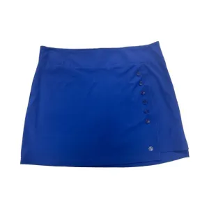 New Lija Womens Golf/Tennis Skirt Athleisure Breathable Material Size 8 Blue