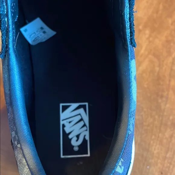 NEW Vans Ward V Black Camo Shoes