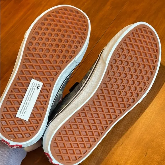 NEW Vans Ward V Black Camo Shoes