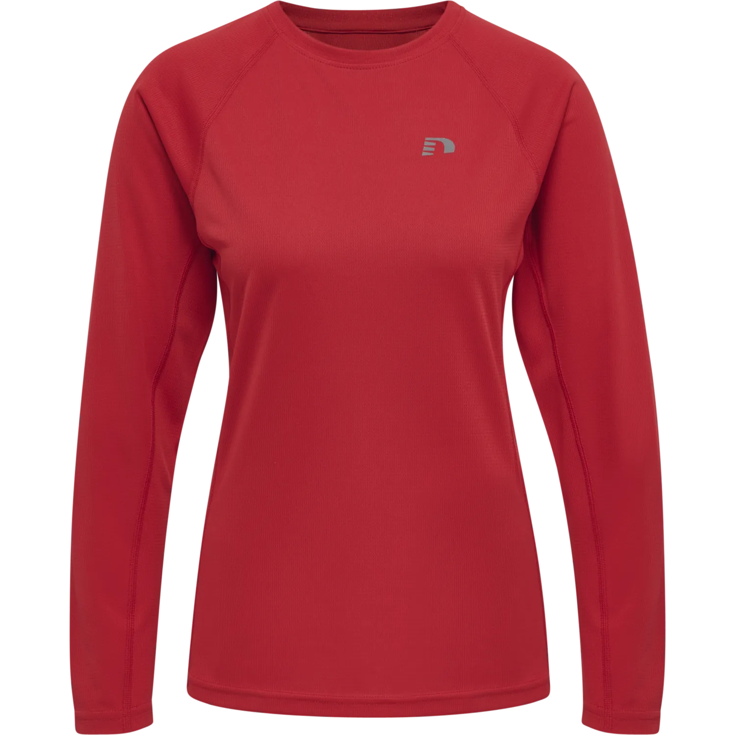 Newline Women Core Running T-Shirt L/S, Damen, tango red, rot