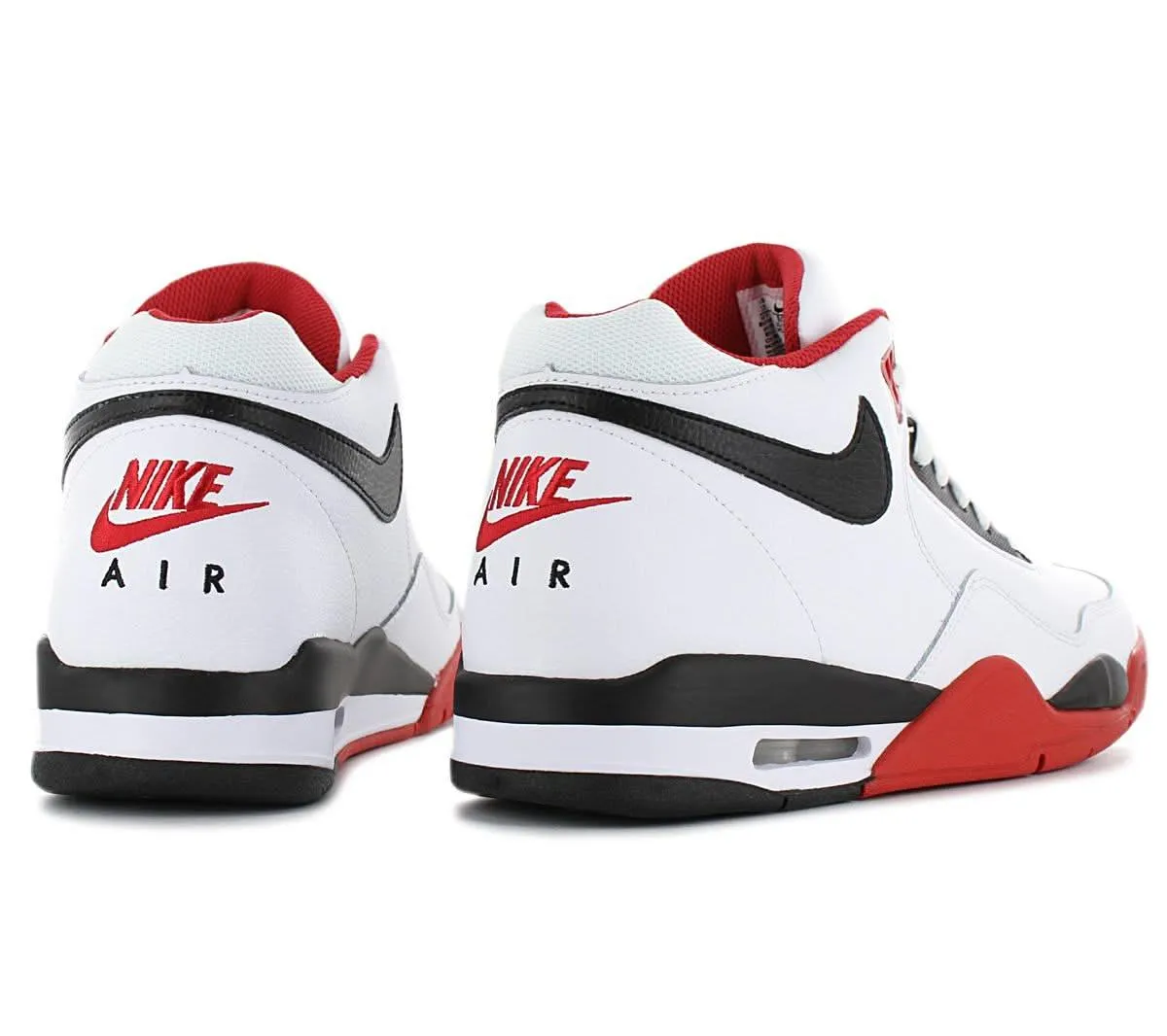 Nike Air Flight Legacy - Herren Basketball Schuhe Sneakers Leder Weiß BQ4212-100