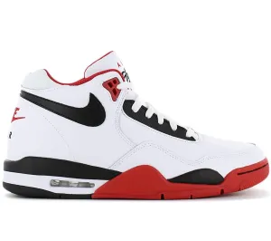 Nike Air Flight Legacy - Herren Basketball Schuhe Sneakers Leder Weiß BQ4212-100