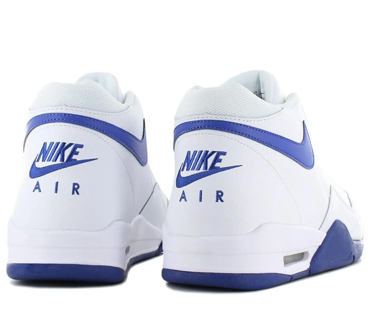 Nike Air Flight Legacy - Herren Sneakers Basketball Schuhe Leder Weiß BQ4212-103