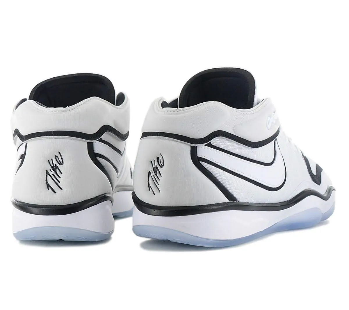 NIKE AIR ZOOM G.T. HUSTLE 2 - Herren Sneakers Basketball Schuhe Weiß DJ9405-102