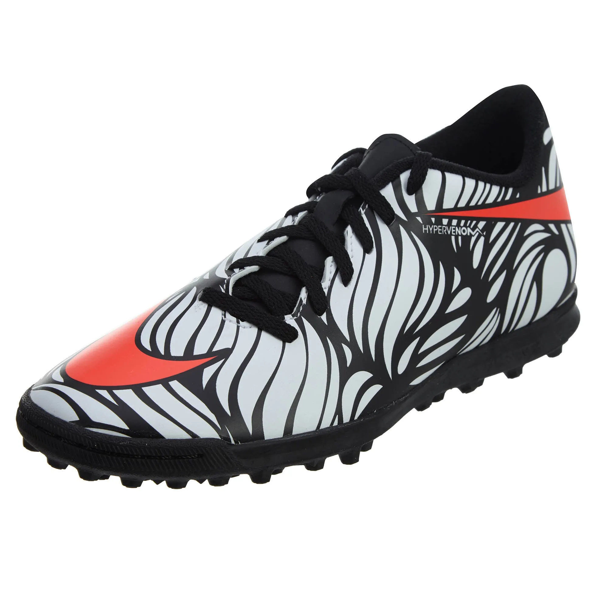 Nike Hypervenom Phelon 2 NJR TF 'Black Bright Crimson'  Mens Style :820129