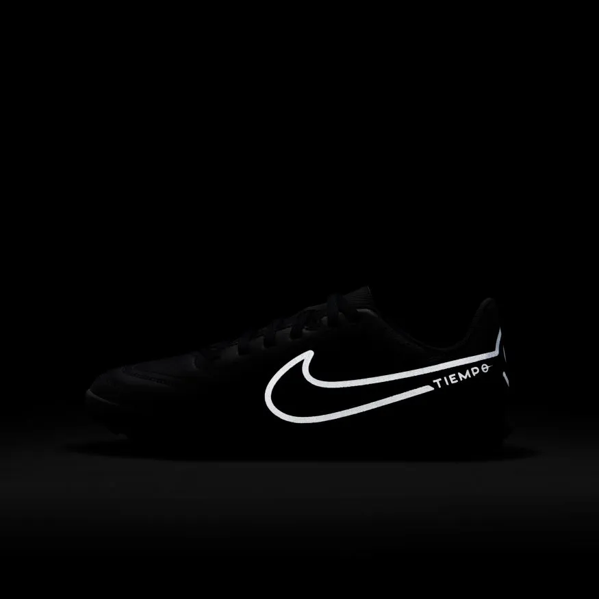 Nike Jr. Tiempo Legend 9 Club TF - Black/Grey