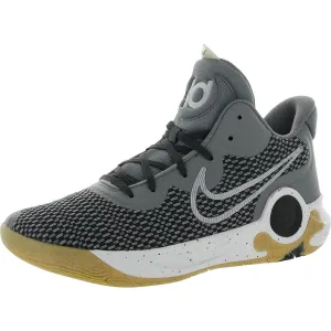Nike Men's KD Trey 5 IX Basketball CW3400-001 Sneakers, Smoke Grey/Dark Smoke Grey/Barely, 12