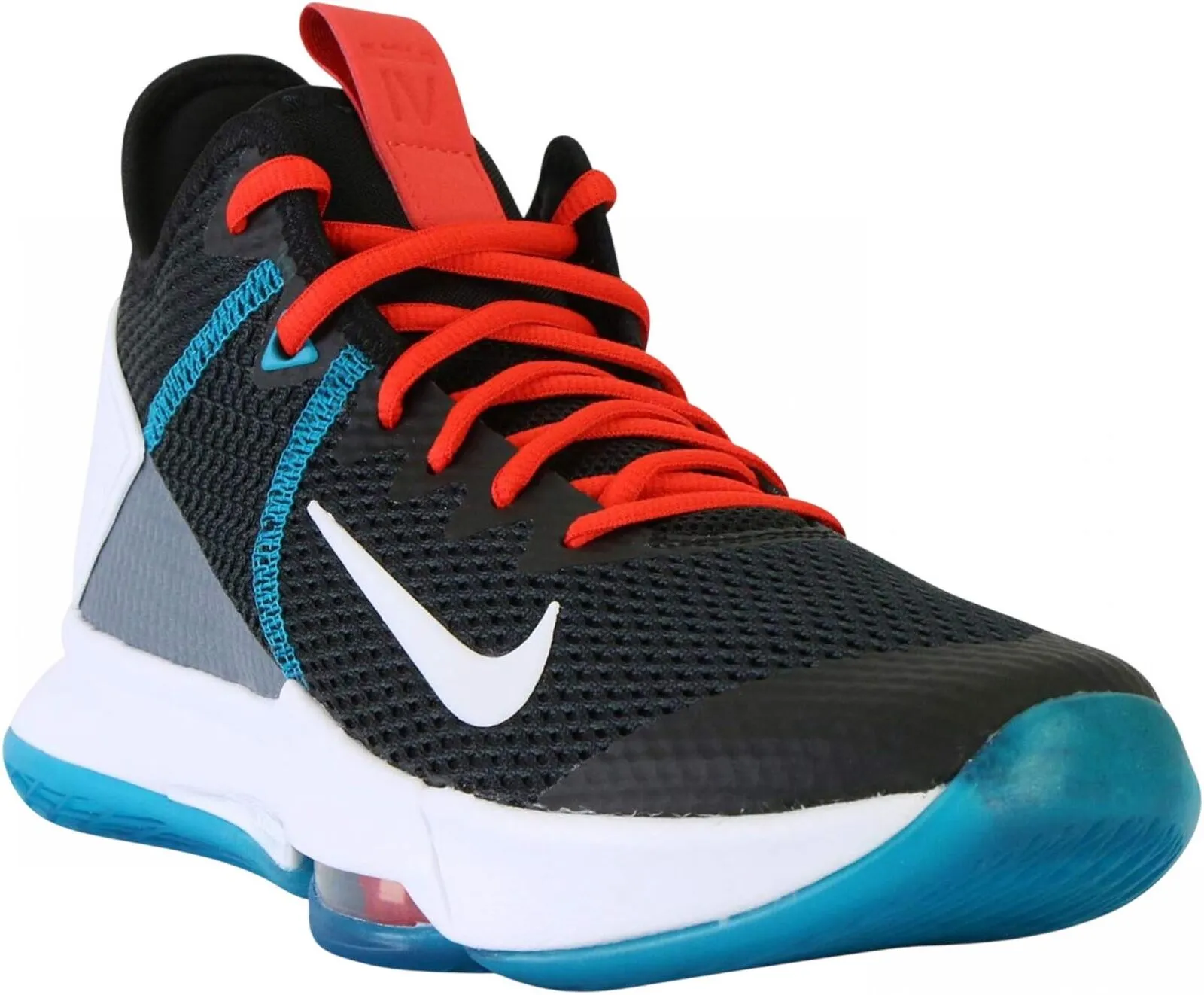 Nike Mens LeBron Witness 4 IV Low Top Basketball Sneakers Black Multi8.5