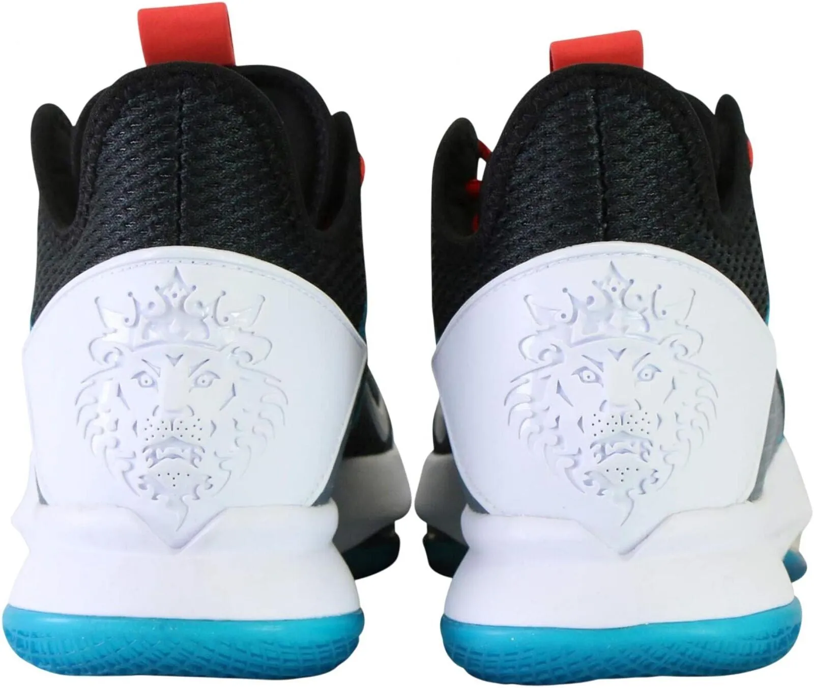 Nike Mens LeBron Witness 4 IV Low Top Basketball Sneakers Black Multi8.5
